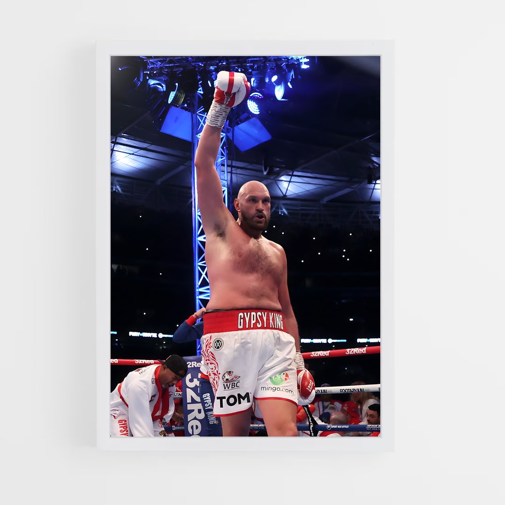 Poster Tyson fury lève (vue 3)